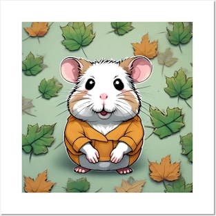 Hamster in Nature Posters and Art